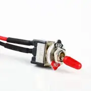 SPST Toggle Switch Wires On/Off Metal Mini Small Automotive/Boat/Car/Truck