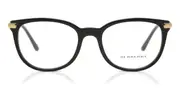 Burberry BE2255Q 3001 Women’s Glasses Black Size 51 - Private Health Rebate - Blue Light Block Available