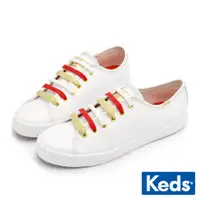 在飛比找蝦皮商城優惠-【Keds】KICKSTART兔年限定皮革休閒鞋-白 (92