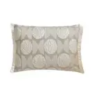 Couch Lumbar Cushion Case Beige 12 x 16 inch, Home Decor Linen Abstract - Cecil