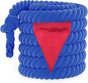 Thadavo Tug of War Rope for Kids and Adults, Field Day Outdoor Lawn Yard Family Reunion Birthday Party Game, Outside Camping Picnic Game, Backyard Carnival Game for Team Building Activities, Blue 60FT
