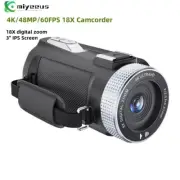 HDV900 Pro 18X Digital Zoom Camcorder 4K/48MP/60FPS F2.0 FOV60 HDV Camera my23