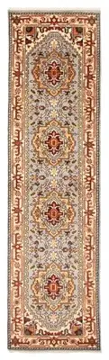 Vintage Hand-knotted Runner Rug 2'5" x 9'8" Traditional Wool Carpet