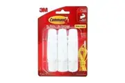 Command Hook 17001VP-6PK Med Pk6 White 7100153726