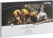 LYRA Rembrandt Polycolor Art Pencils, Set of 72, Assorted Colors (2001720)