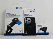 QUAD LOCK KIT APPLE iPHONE 13 PRO MAG Case, Dampener, Handlebar Mount *EXPRESS*