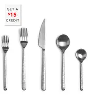 Mepra Lina Leaves 5Pc Cutlery Set with $15 Credit