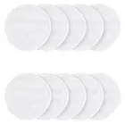 10Pcs Make Remover Pads Washable Cleansing Cotton Reusable Face Wipes4416