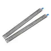 150KG Drawer Slides 750MM Full Extension Soft Close Locking Ball Bearing Pair