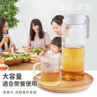 【KOMAX】銀霜Tritan耐熱冷水壺2.0L_韓國製(買一送一)