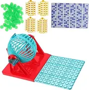 MOLUCKFU Mini Machine for Bingo Game Interactive Emotion Toy for Boys and Girls Handheld Bingo Game Machine Party Supply Family Entertainment