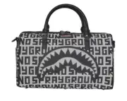 Sprayground Infiniti 3M Mini Duffle Bag In Gray