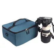 Large Camera Bag Insert Protective Case Organizer Dividers For Canon Nikon Sony