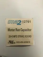 Mars Mars2 Run Capacitor 25+5 uf MFD 370 volt 12761