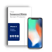 iPhone Series Compatible 2x Tempered Glass Screen Protector - iPhone X