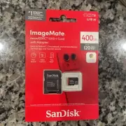 SanDisk ImageMate 400GB Class 10 microSDXC Memory Card - SDSQUA4 - AW6KA
