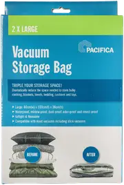 Pacifica Vacuum Storage Bags Large