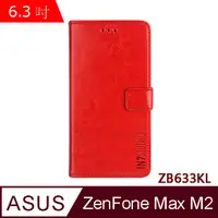 在飛比找PChome24h購物優惠-IN7 瘋馬紋 ASUS ZenFone Max M2 ZB