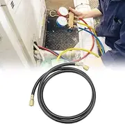 High Pressure R410 800-4000psi Refrigerant Hose for Conditioning - /4 SAE Coolant Adding Tool for R22/R134a/R404/R12/R407C/R600