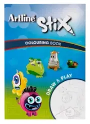 ARTLINE STIX Colouring Book Draw & Play