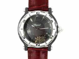 【久大御典品/ 名錶專賣】CHOPARD 蕭邦錶 Happy Sport系列 38mm 石英 附布包 編號J38436-1