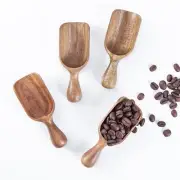 Wooden Scoops for Canisters 4PCS Acacia Wooden Scoops for Jars Measuring Spoo...