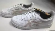 NEW WOMENS ASICS JAPAN S GOLF SHOES / WHITE, MINERAL BEIGE / SIZE 7.5