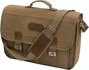 [ALPS OutdoorZ] Endeavor Canvas Briefcase, Coyote Brown, Coyote Brown, One Size