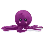 Happy Tails Purple Plush Octopus Toy