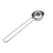 2Pcs Stainless Steel Handle Coffee Scoop Thicken Coffee Tea Measuring Scoop Multifunctional Ground Coffee Measuring Spoon