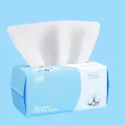 Cotton Facial Dry Wipes 100 Count, Deeply Cleansing Disposable Face Towel Wash C