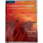 英文寫作用書 COMPANY TO COMPANY 四版 ANDREW LITTLEJOHN