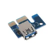 Mini PCI-E Riser Extended Adapter USB 3.0 PCI-E 1X to 16X Graphics Riser Card A