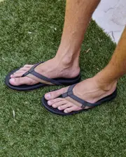 [Reef] Reef Men's Cushion Phantom 2.0 Flip Flops Shoes in Tobacco/Grey Size 10 10 Tobacco/Grey