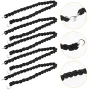 10 Pcs Elastic Leggings Ankle Straps for Working Out Pants Fastener