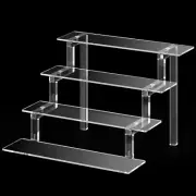 Grarry Perfume Stand Organizer, 12” Display Risers, Acrylic Display Shelf for...