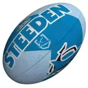 Cronulla Sharks Large Size 5 Supporter Football