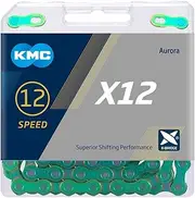 KMC Aurora Green X12 126 Link