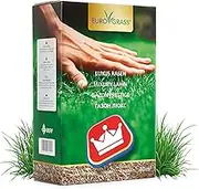 Premium Luxury Lawn Seeds & Grass Seeds | Quick Germinating & Resistant | for Dense Ornamental Lawns - Ideal for Sun & Shade | Shade Lawn Reseeding - 1 kg for 40 m²