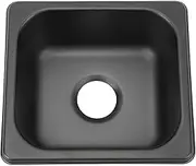 RV Sink, 6.9 X 6.5 X 2.8 Single Bowl Sink, Stainless Steel Undermount Bar Sink, Scratch Resistant, Fit for RV, Boat, Camper, Home, Kitchen