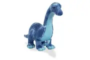 Aurora Ferocious Dinos Dragons Brachiosaurus Stuffed Animal - Prehistoric Fun - Cuddly Companions - Blue 18.5 Inches