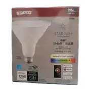 SATCO S11258 90w Smart MultiColor PAR38 LED Light Bulb 1200 Lumens (2 PACK)