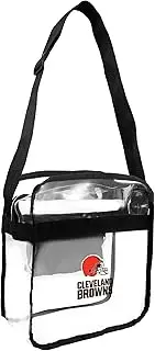 Littlearth NFL Cleveland Browns Clear Carryall Crossbody Purse