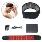 Red Infrared Light Therapy Headband Head Wrap Pad Belt Pain Relief 850nm 75LEDs