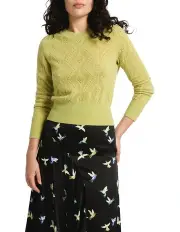 [Marcs] Can't Wait To Be Merino Knit Jumper in Green