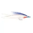 (2) Lefty's Deceiver Blue/White #2 Saltwater Fly by Umpqua NEW FREE SHIPPING