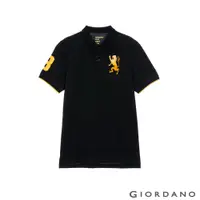 在飛比找蝦皮商城優惠-GIORDANO 男裝獅王刺繡POLO衫 (六色任選) 01