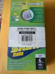 New 4 pack Hi-Seas Grand Slam Mono Fishing Line Clear Monofilament 6 LB 300 YD