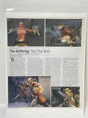 The Suffering: Ties That Bind Video Game Preview Magazine Article Print Ad Art