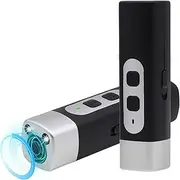 BarkShield Pro - Bark Shield Anti Barking Device for Dogs, Double Lights Flashing / 25000-40000 3-Speed Frequency Conversion, with LED Flashlight, One-Click Prompt Correction/Expulsion (1Pcs*Black)